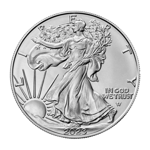 1oz American Eagle Silver Coin Front (1)