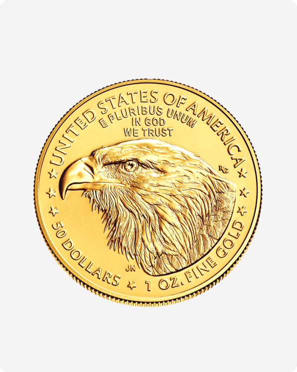 Gold American Eagle